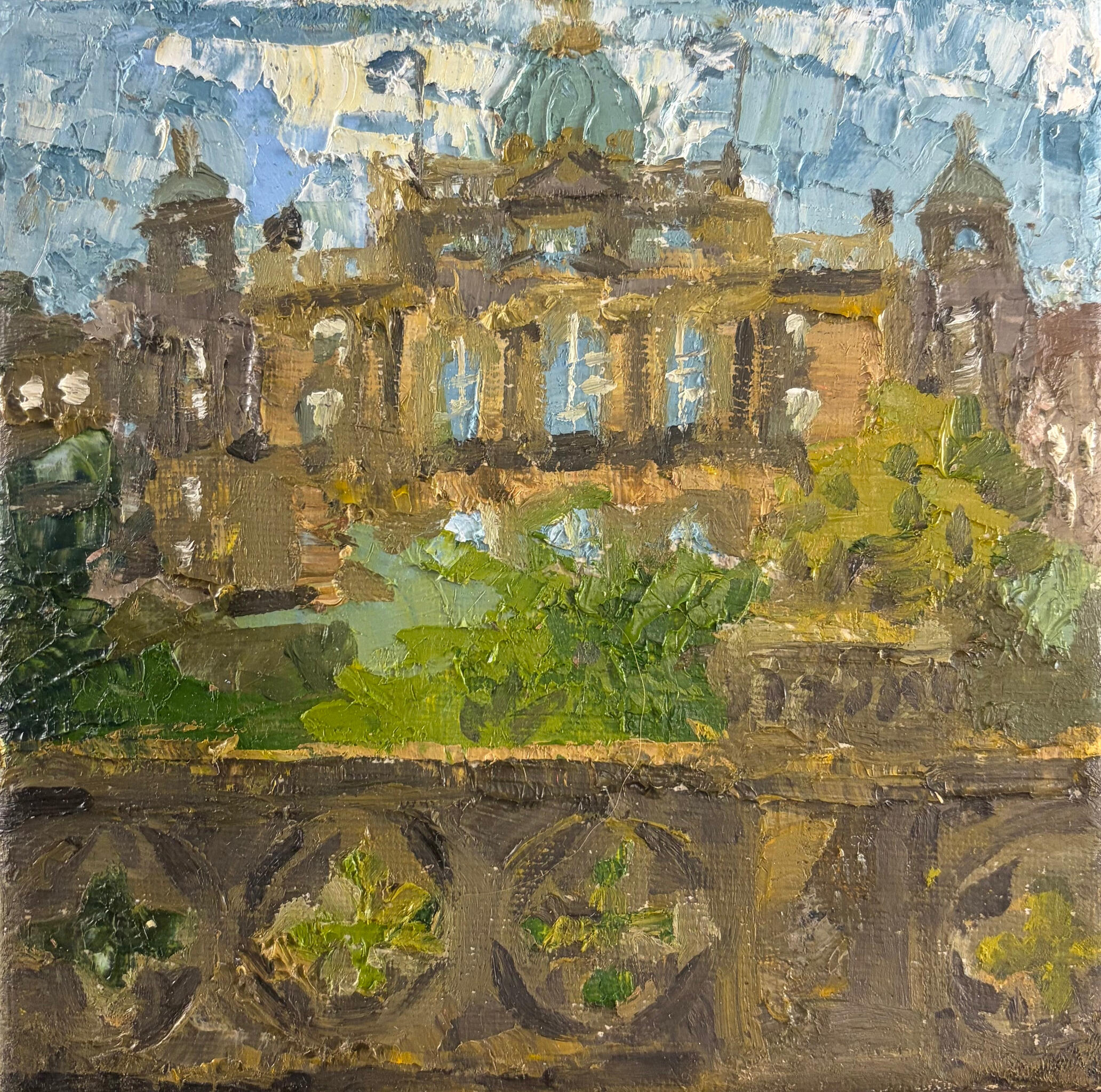 The Palace Above the Green 10x15 £70