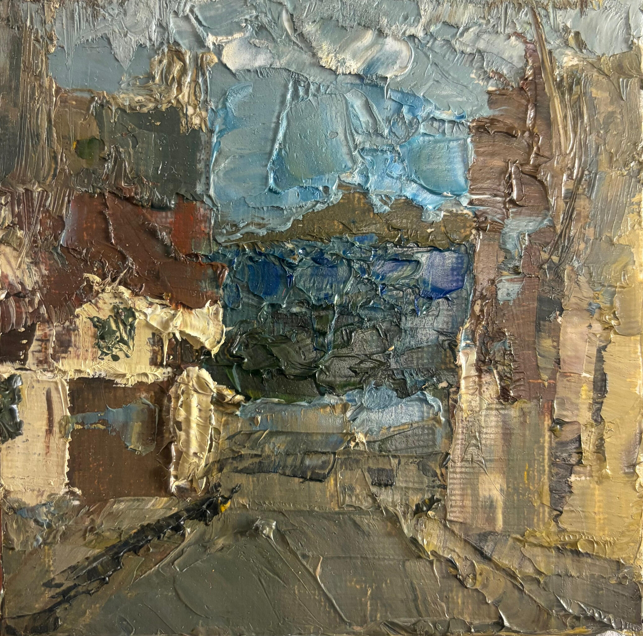 Where the Town Opens to Water 10x15 £70
