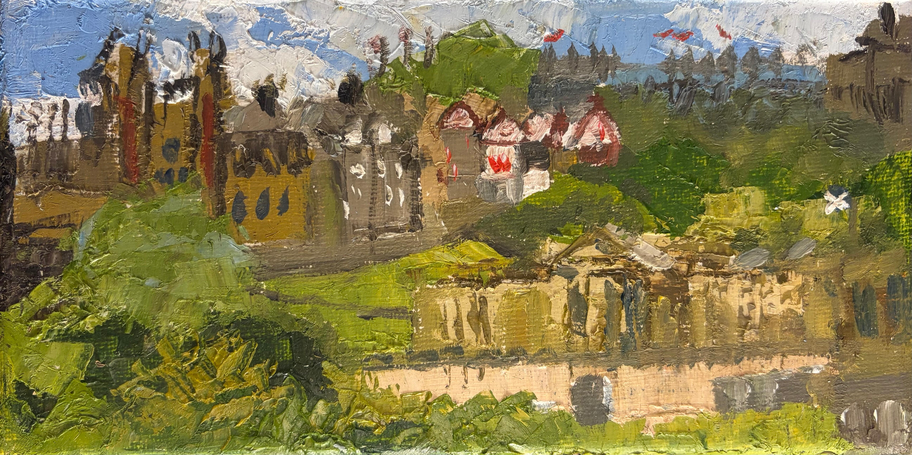 Castle on the Rising Hill 10x15 £70